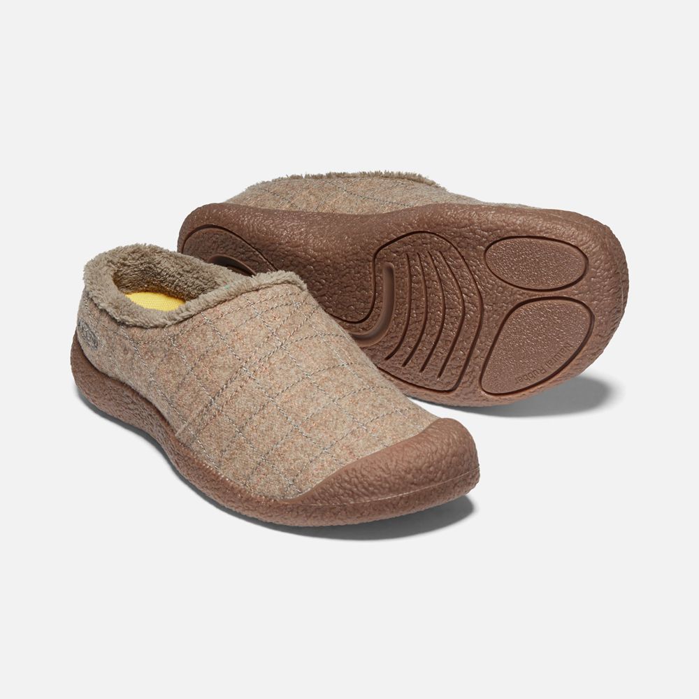 Chaussons Keen Femme Marron | Howser Wrap Slide | OZYDQ-1326